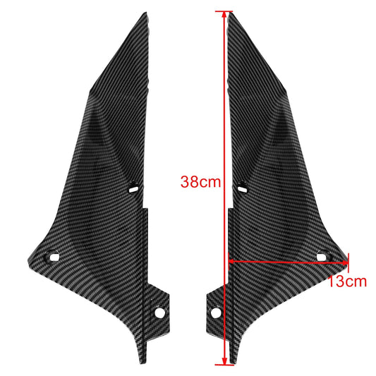 Carenatura laterale del pannello di copertura del rivestimento del serbatoio del gas per Yamaha YZF R1 2002-2003 Carbonio generico