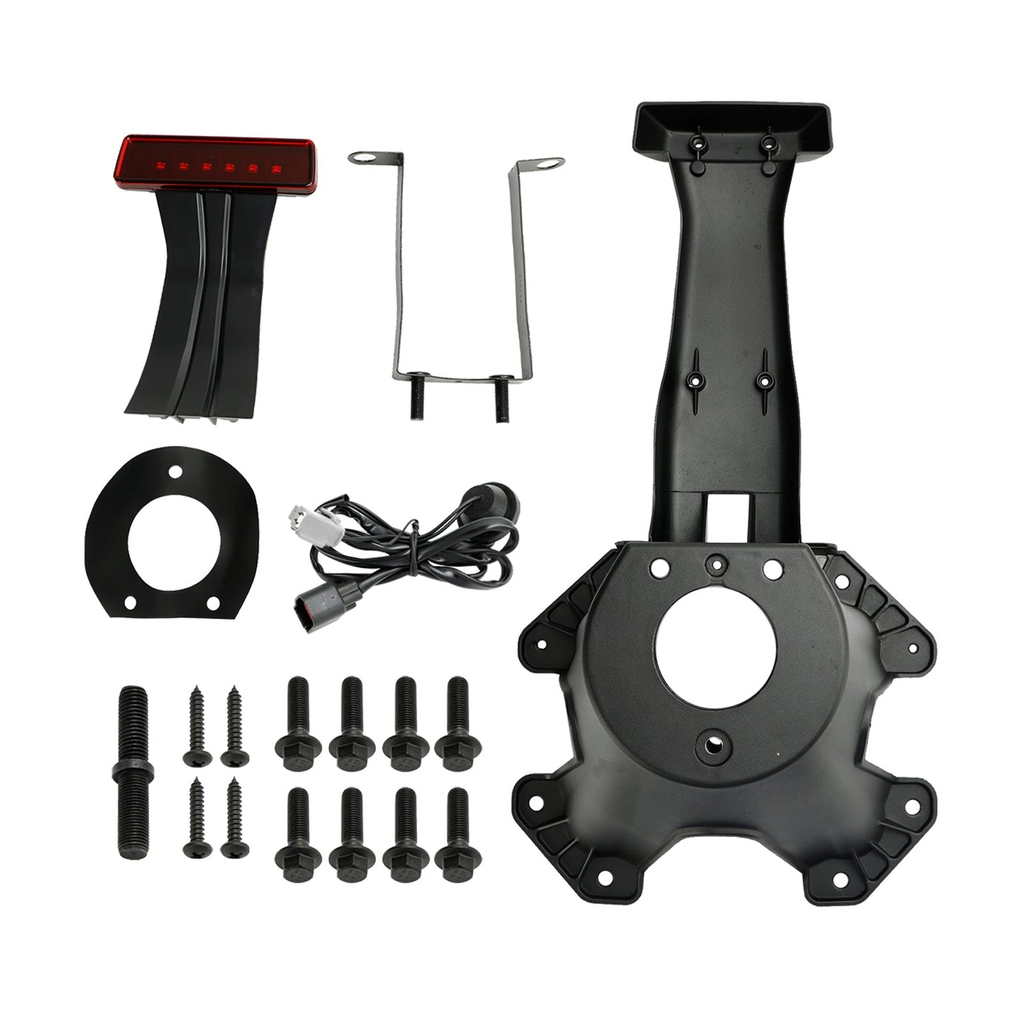 Supporto ruota di scorta posteriore per Jeep Wrangler JK 2007-2018 codice 55397217AJ