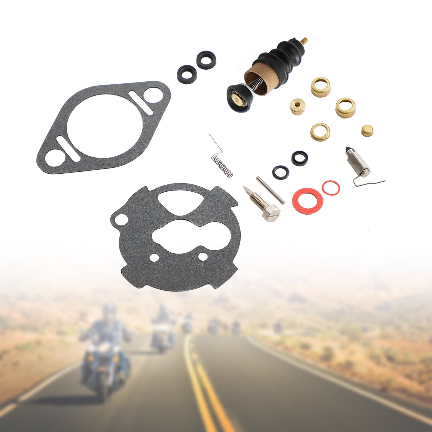 Kit di ricostruzione carburatore adatto per modelli FL FX XL pre-1976 36mm 38mm 40mm 27132-71 generico