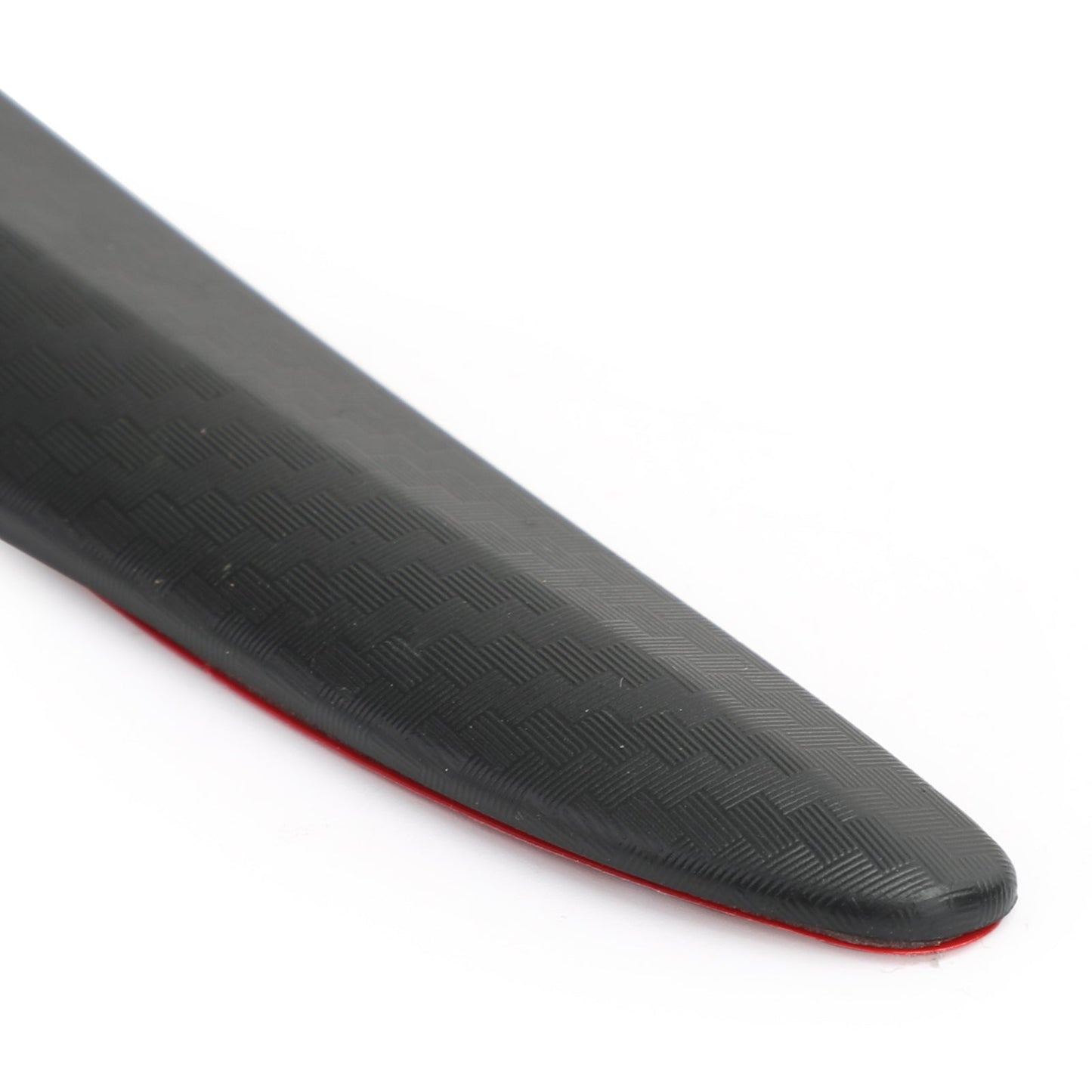2pcs 36cm gomma auto paraurti anteriore paraurti posteriore striscia anti-collisione in fibra di carbonio generico