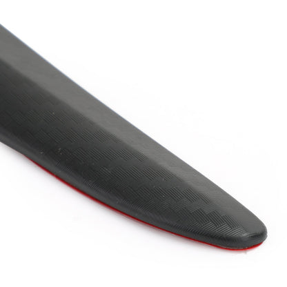 2pcs 36cm gomma auto paraurti anteriore paraurti posteriore striscia anti-collisione in fibra di carbonio generico