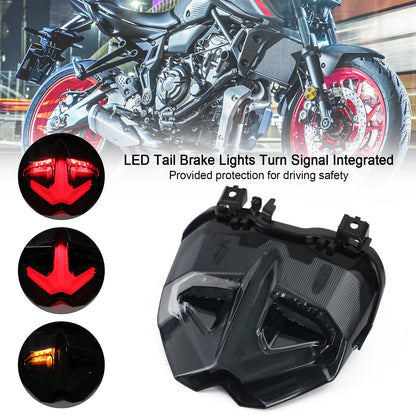 Luci freno posteriori Indicatori di direzione integrati per YAMAHA MT-09 MT10 SP 2021-2022 Generico