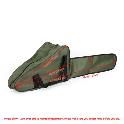 Le migliori offerte per 20'' Chainsaw Carrying Bag Holdall Box Chain Saw Portable Green sono su ✓ Confronta prezzi e caratteristiche di prodotti nuovi e usati ✓ Molti articoli con consegna gratis!