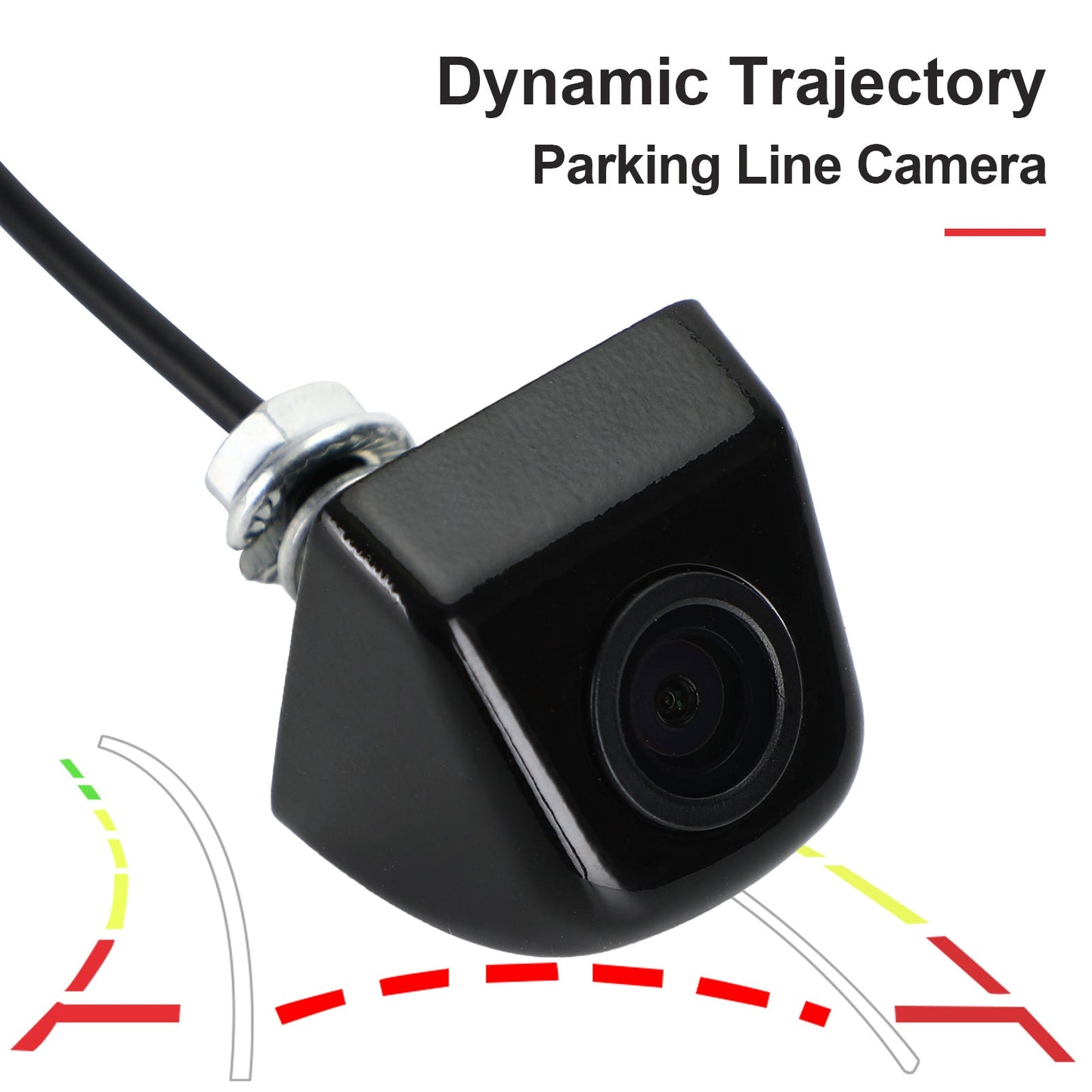 Traiettoria dinamica Linea di parcheggio Telecamera retromarcia Visione notturna Ampia visuale di 155 gradi