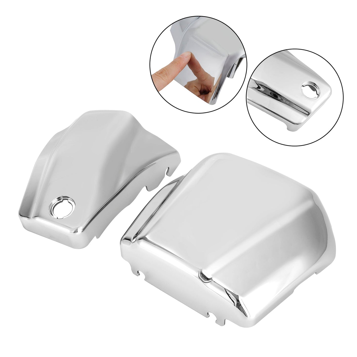 Coperchio laterale batteria Yamaha V-STAR 1100 XVS1100 Classic 1999-2011