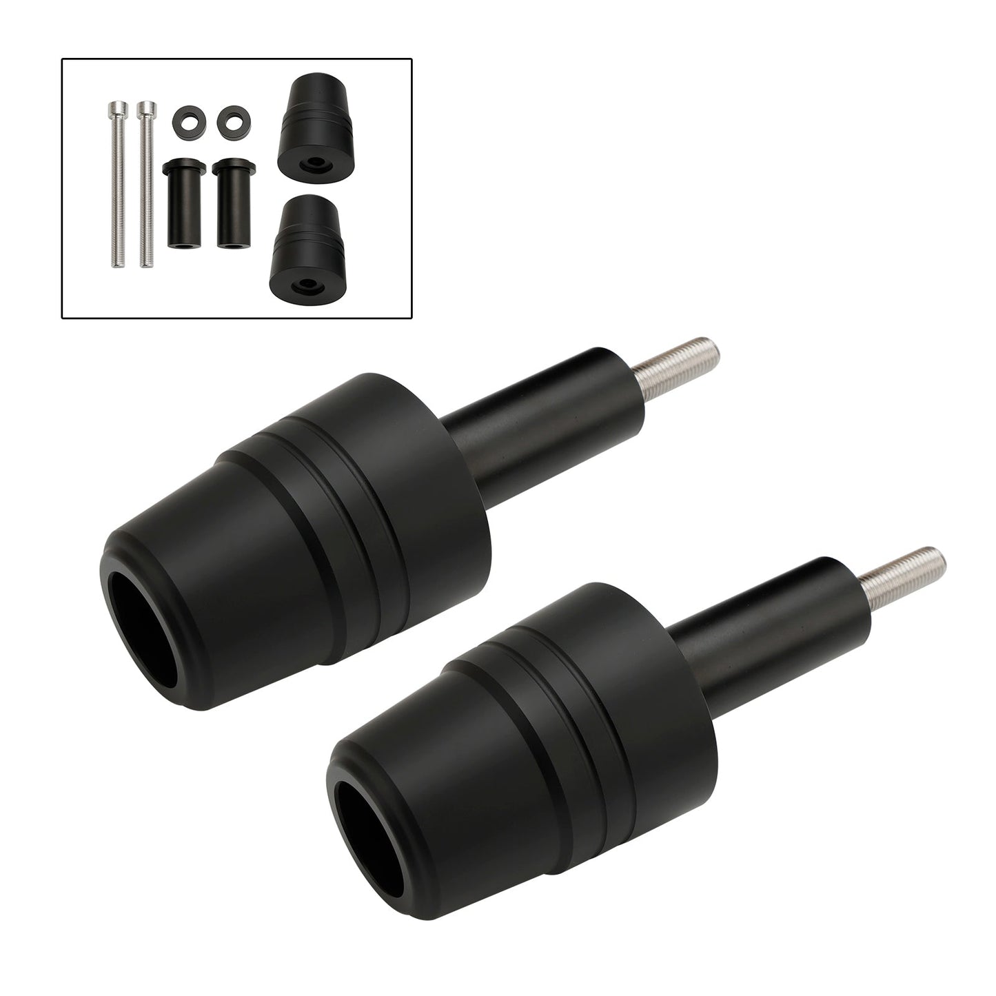 Anti Crash Bobbins Protettore Paratelaio Per Suzuki Gsxr 600 750 1000 Hayabusa