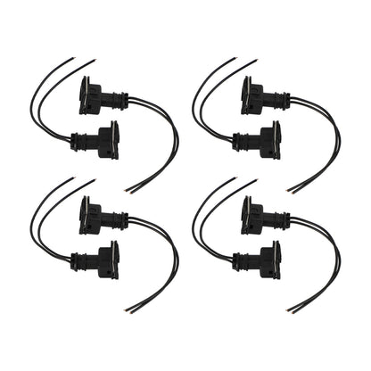 8PCS EV1 OBD1 Pigtail Cut Splice Iniettori di carburante Connettore Spine di cablaggio Clip