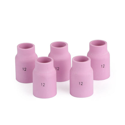 5pcs grande tazza in ceramica per lenti a gas 53N87 # 12 torcia per saldatura TIG