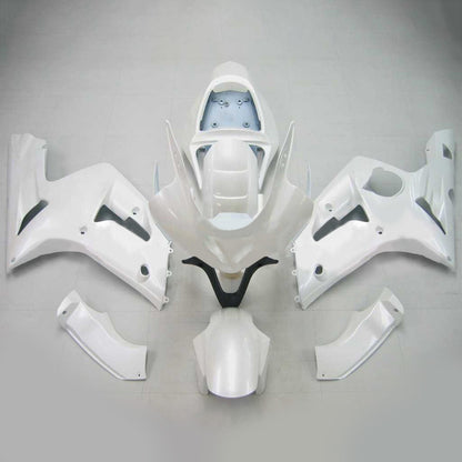 Amotopart 2003-2004 Kawasaki ZX6R 636 White