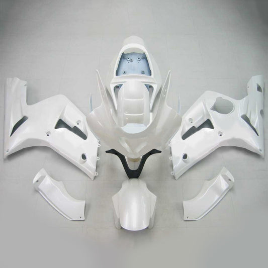 Amotopart 2003-2004 Kawasaki ZX6R 636 White