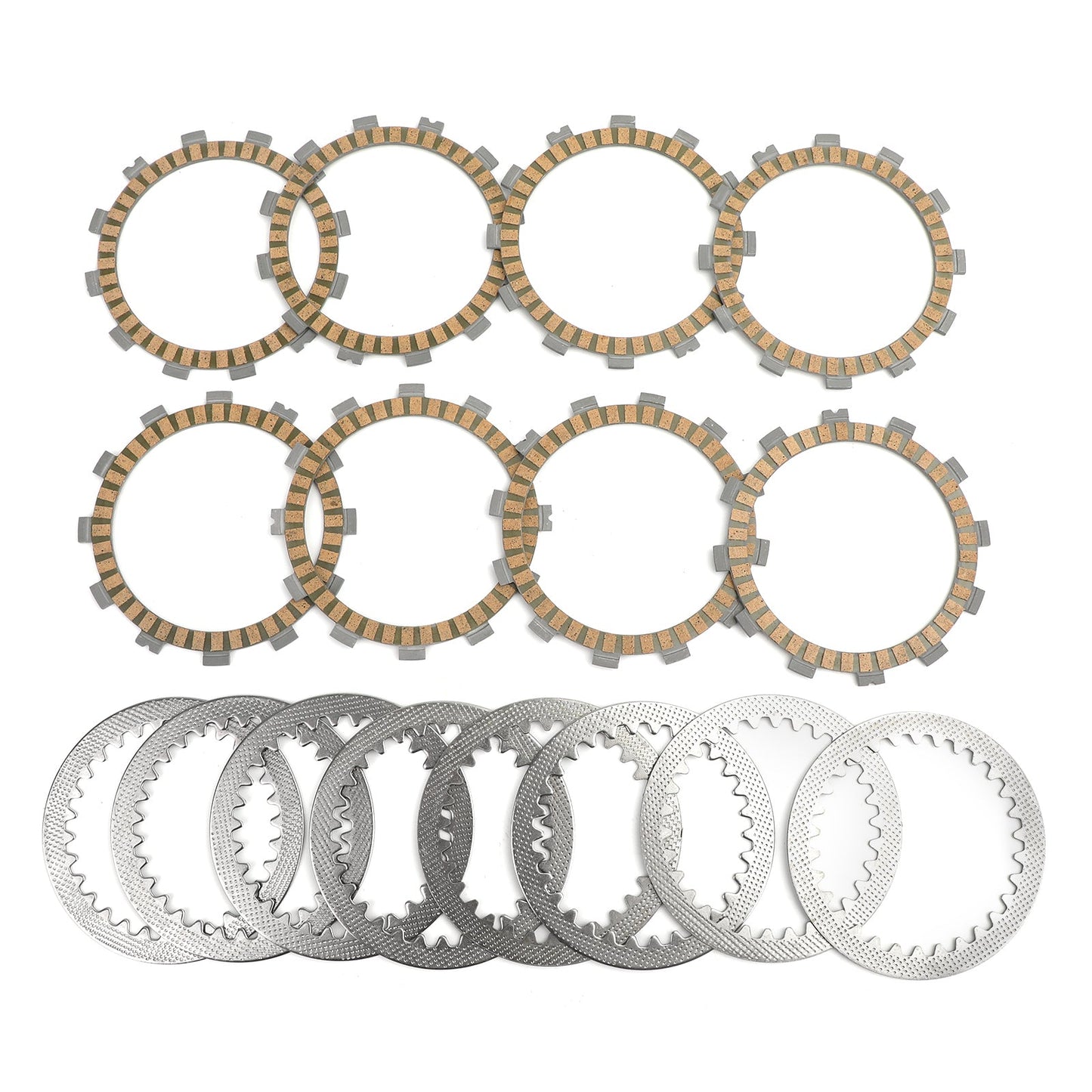 Kit Frizione ferro e Dischi Frizione per Suzuki GSF400 M/N/P GSX400 GSXR400 J/RR Generico