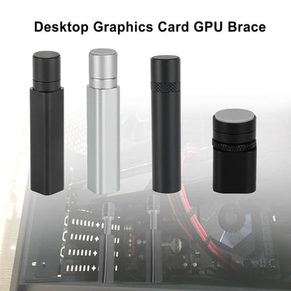 Supporto girevole per video in alluminio con supporto GPU per scheda grafica desktop regolabile