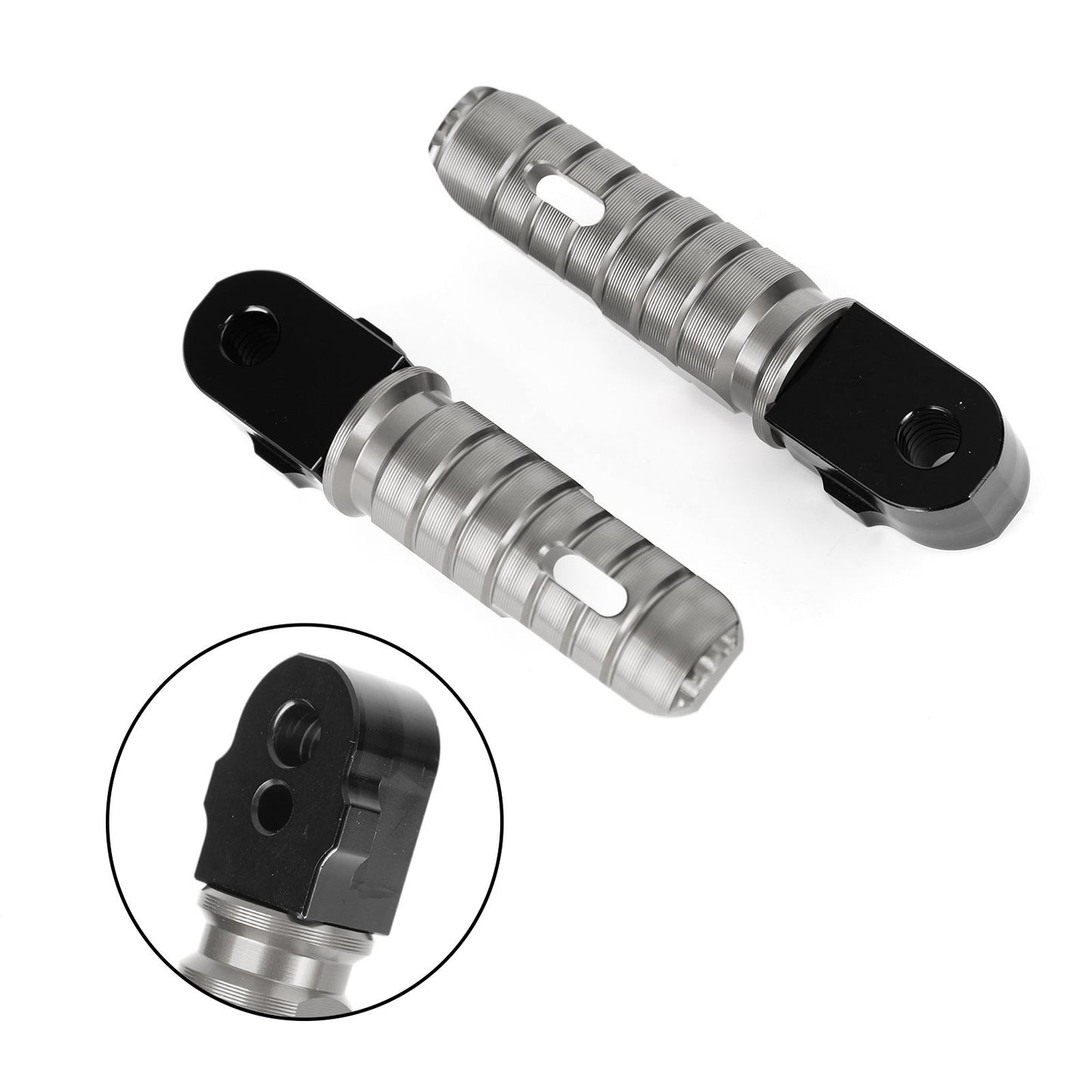 Pedane Poggiapiedi Posteriori Pedane per PEUGEO Speedfight 4 50 125 150 tutto l'anno Generic