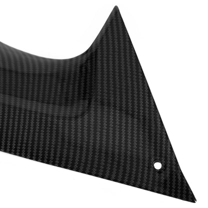 Pannello di copertura laterale del serbatoio del gas Trim carenatura per Yamaha YZF YZFR6 R6 2008-2014 Carbonio generico