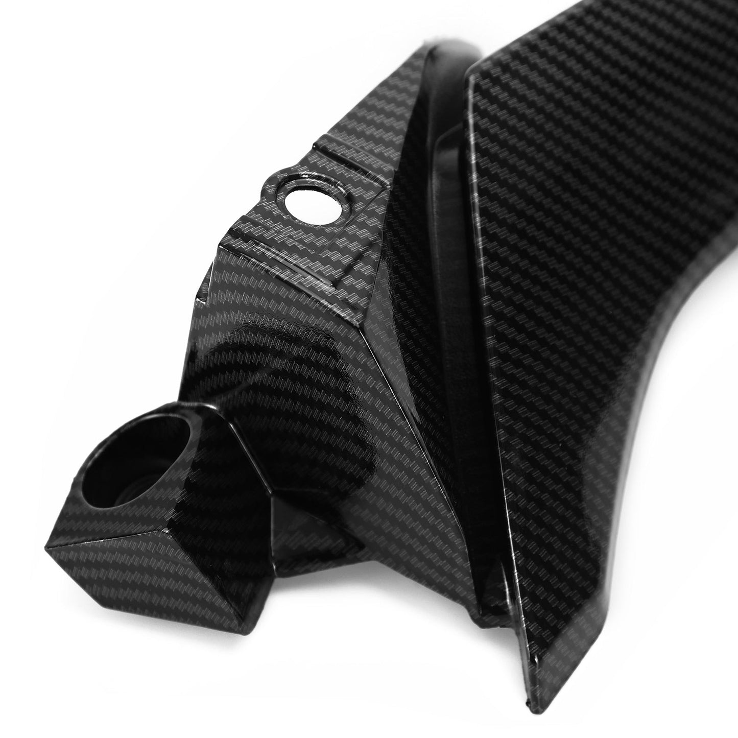 Carena carenatura pannello centrale telaio laterale per Yamaha YZF R1 2004-2006 Carbonio generico