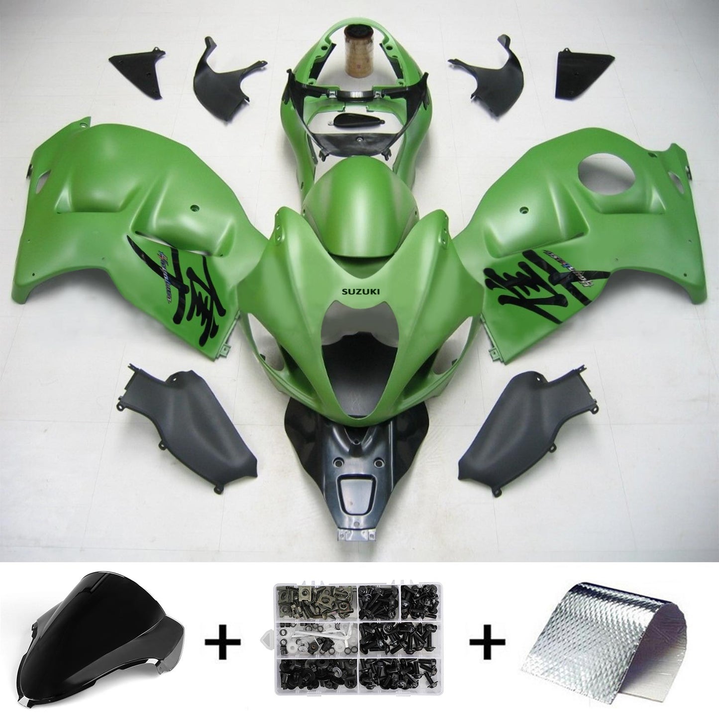 Suzuki Hayabusa GSXR1300 1999-2007 Kit Carenatura Carrozzeria Plastica ABS