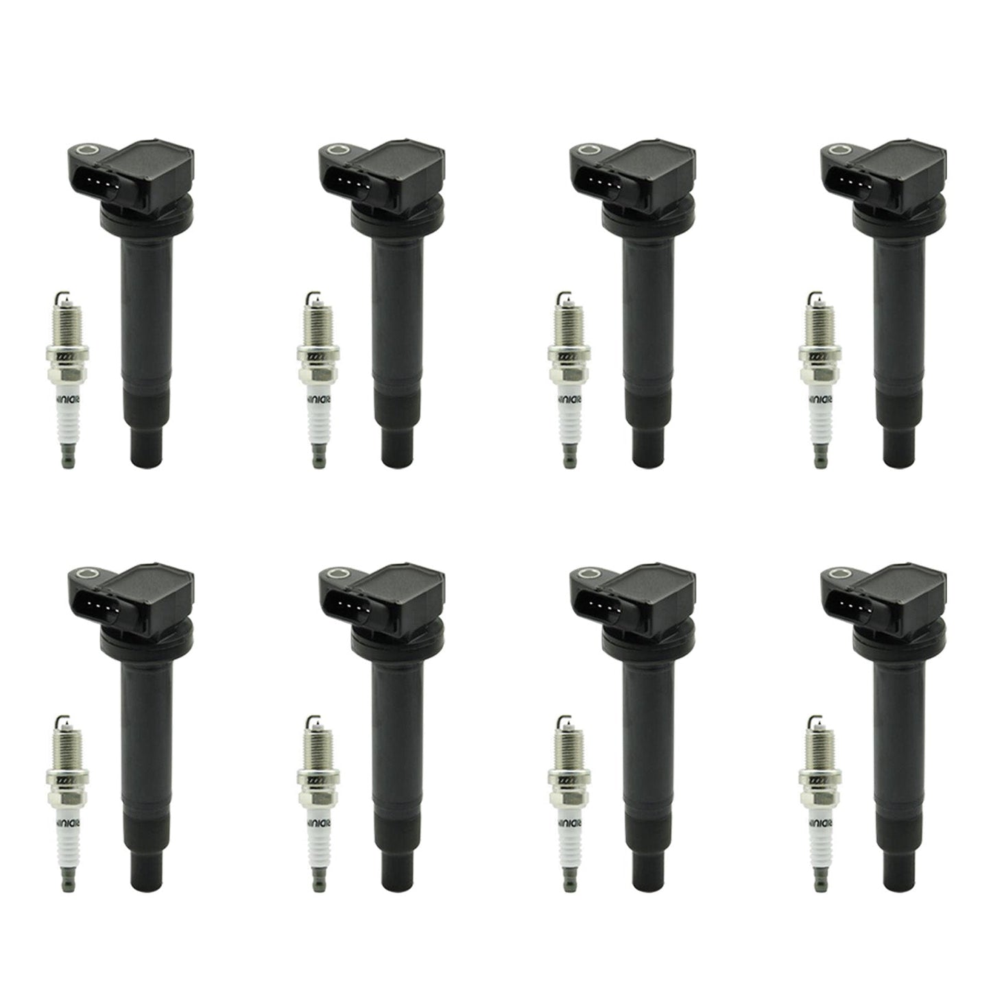 2001-2009 Toyota Sequoia Tundra 4.7L 8PCS Bobina di accensione + Candela UF230