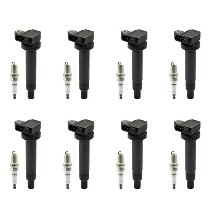 2001-2009 Toyota Sequoia Tundra 4.7L 8PCS Bobina di accensione + Candela UF230