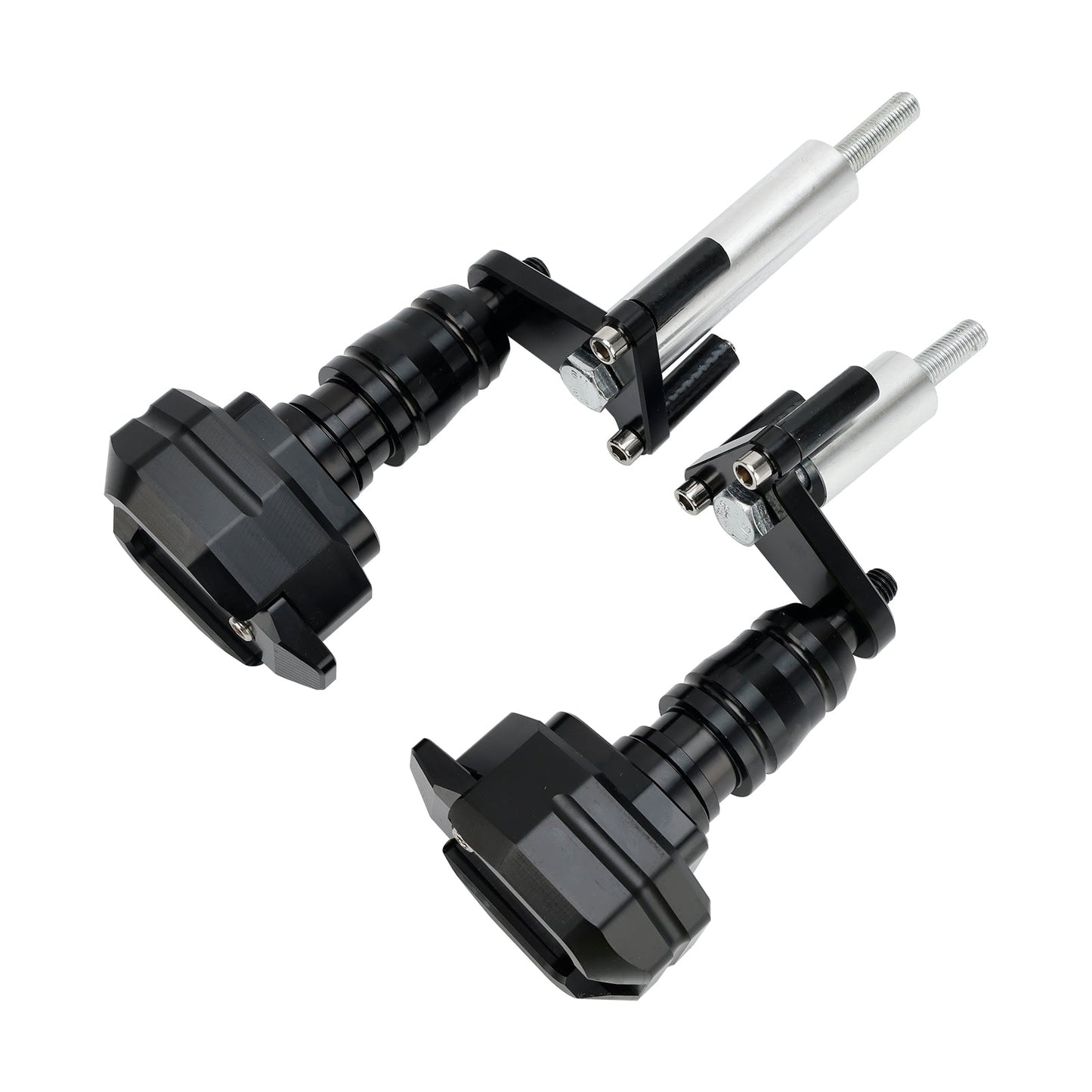 Kawasaki Ninja 400 Z400 2018-2023 Slider protezione bobina alluminio nero