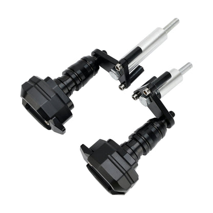 Kawasaki Ninja 400 Z400 2018-2023 Slider protezione bobina alluminio nero