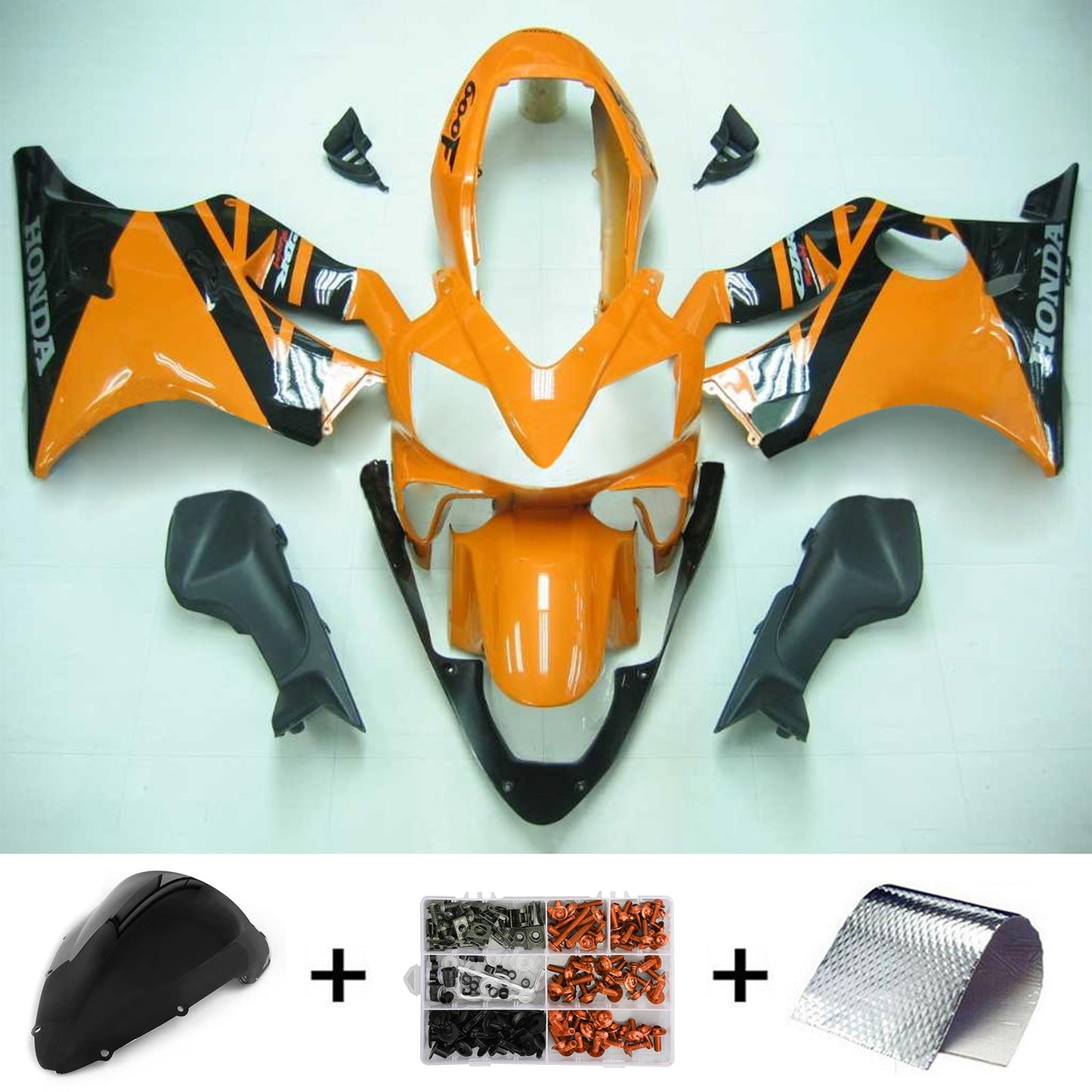 Amotopart Honda CBR600 F4i 2004-2007 Set di travestimento