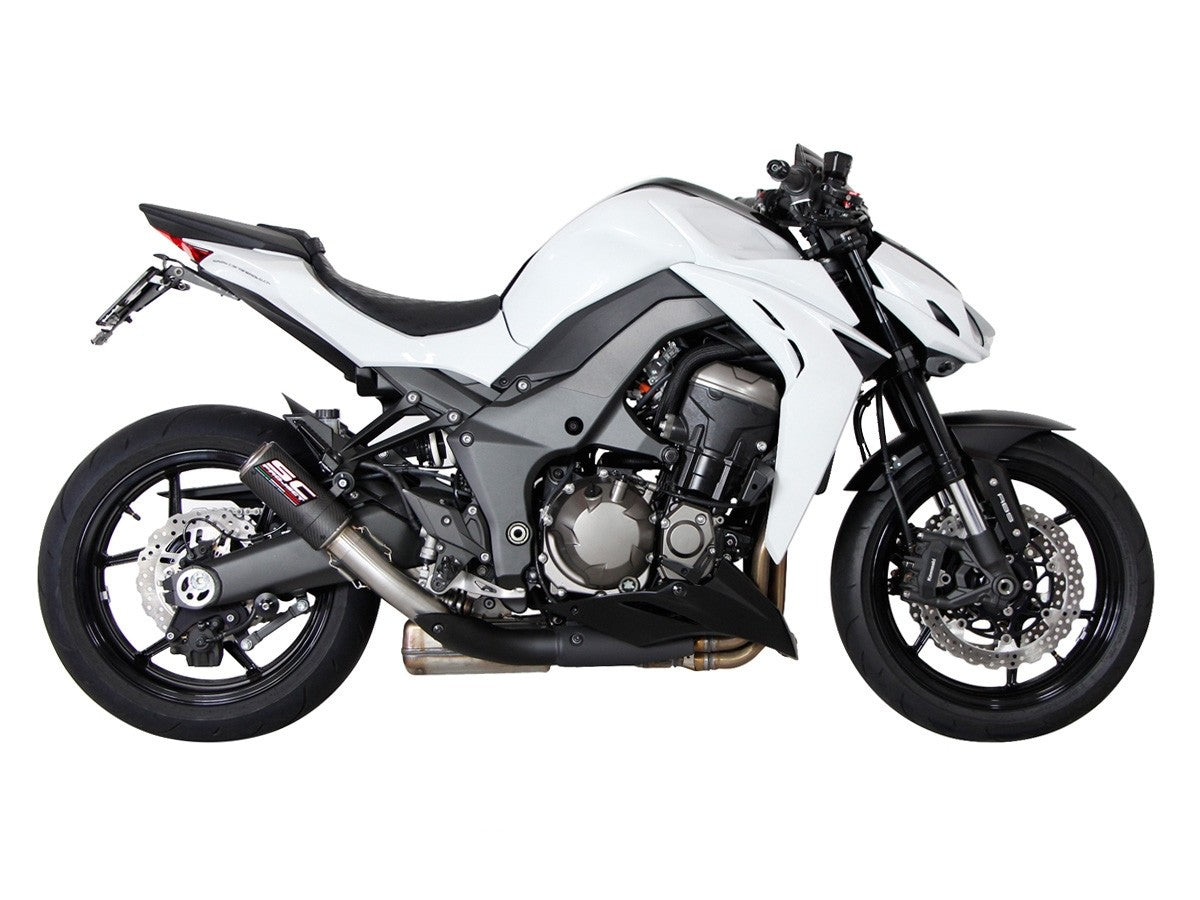 Amotopart Kawasaki 2014-2017 Kit di travestimento bianco Z1000