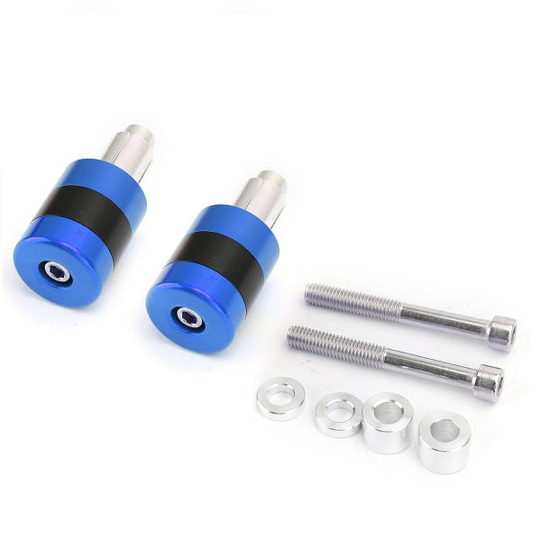 Anti Vibrazione 7/8" 22mm Manubrio Tappo Terminale M6/M8 Bullone Cursore Peso Riduzione Generico