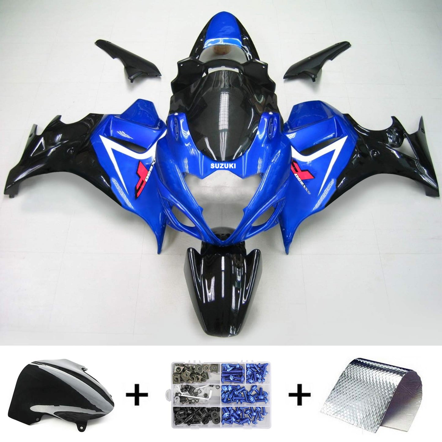 Amotopart Suzuki Katana GSX650F 2008-2013 High Gloss Blue