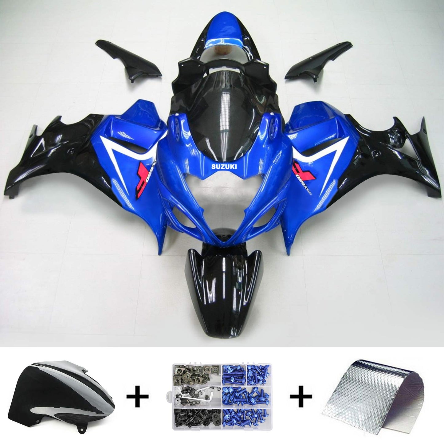 Kit carenatura Suzuki Katana GSX650F 2008-2013 Carrozzeria Plastica ABS