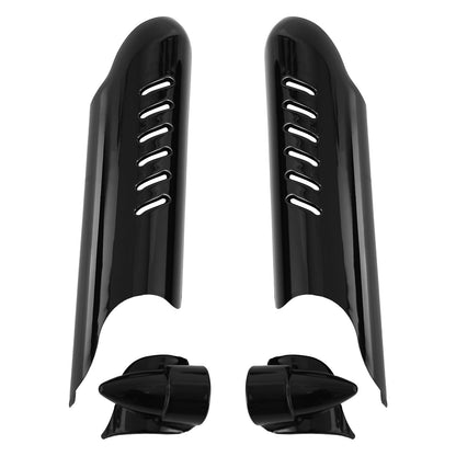 Copertura scudo deflettori forcella parte inferiore gamba per Touring Electra Glide FLHT 2000-2013 Generic