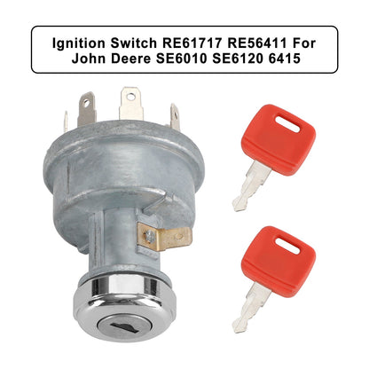 Interruttore di accensione RE61717 RE56411 Per John Deere SE6010 SE6120 6415