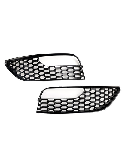 Audi A3 2012-2016 Mesh 2PCS Paraurti anteriore Fendinebbia Surround Griglia di copertura