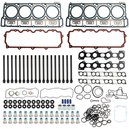 2004-2005 Ford E-350 Club Wagon 6.0L V8 Diesel 18mm Kit prigionieri testa cilindro e guarnizione testa 2504202
