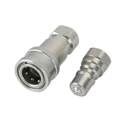 1 imposta 1/4 "NPT ISO 7241-B raccordi idraulici a sgancio rapido/accoppiatori