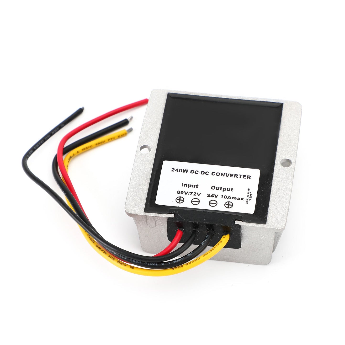 Regolatore convertitore di potenza CC/CC step down impermeabile da 60 V a 24 V 10 A
