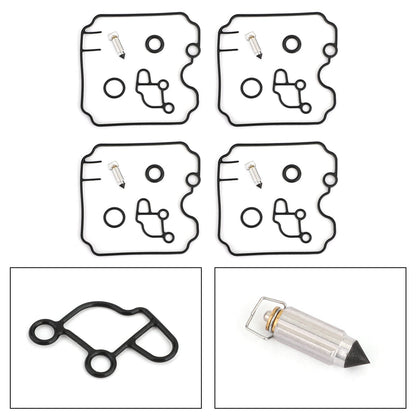 Carburatore Ricostruzione Kit di Riparazione 4 Set Per Yamaha FZR 600 FZR-600 Carb 1989-1999 Generico