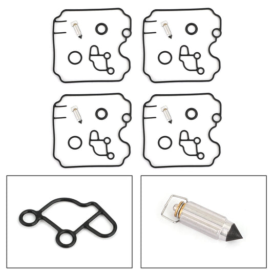 Carburatore Ricostruzione Kit di Riparazione 4 Set Per Yamaha FZR 600 FZR-600 Carb 1989-1999 Generico