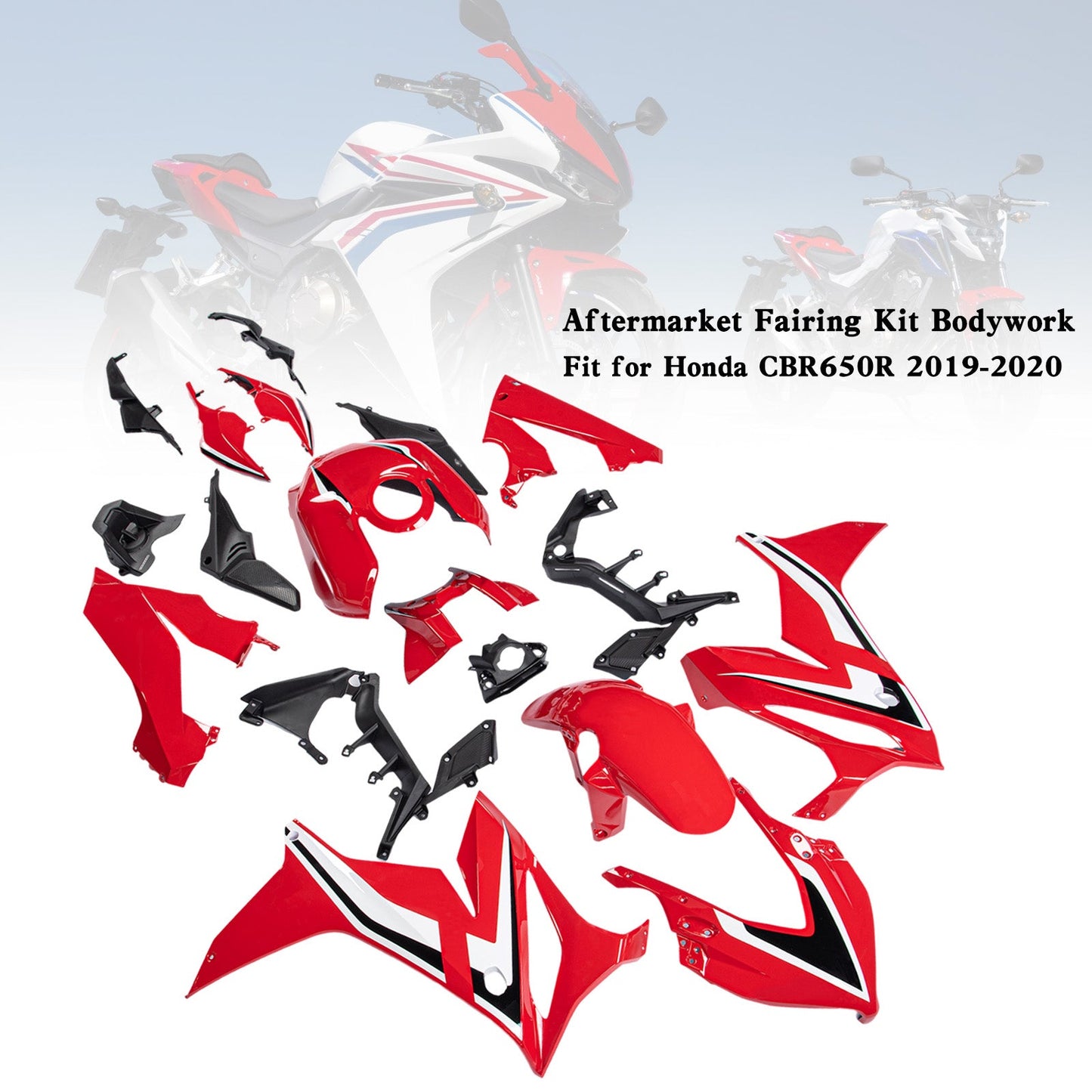 Honda CBR650R 2019-2020 carenatura stampaggio ad iniezione di plastica ABS
