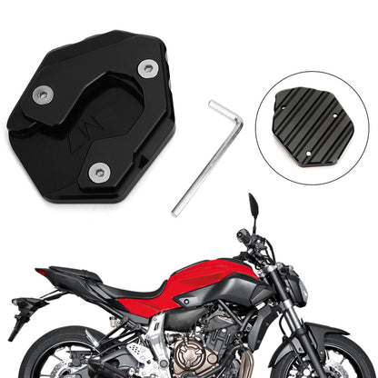 Prolunga per cavalletto laterale per cavalletto per Yamaha MT-07 FZ-07 Prolunga per cavalletto laterale per cavalletto per Yamaha MT-07 FZ-07 Titanio Generico