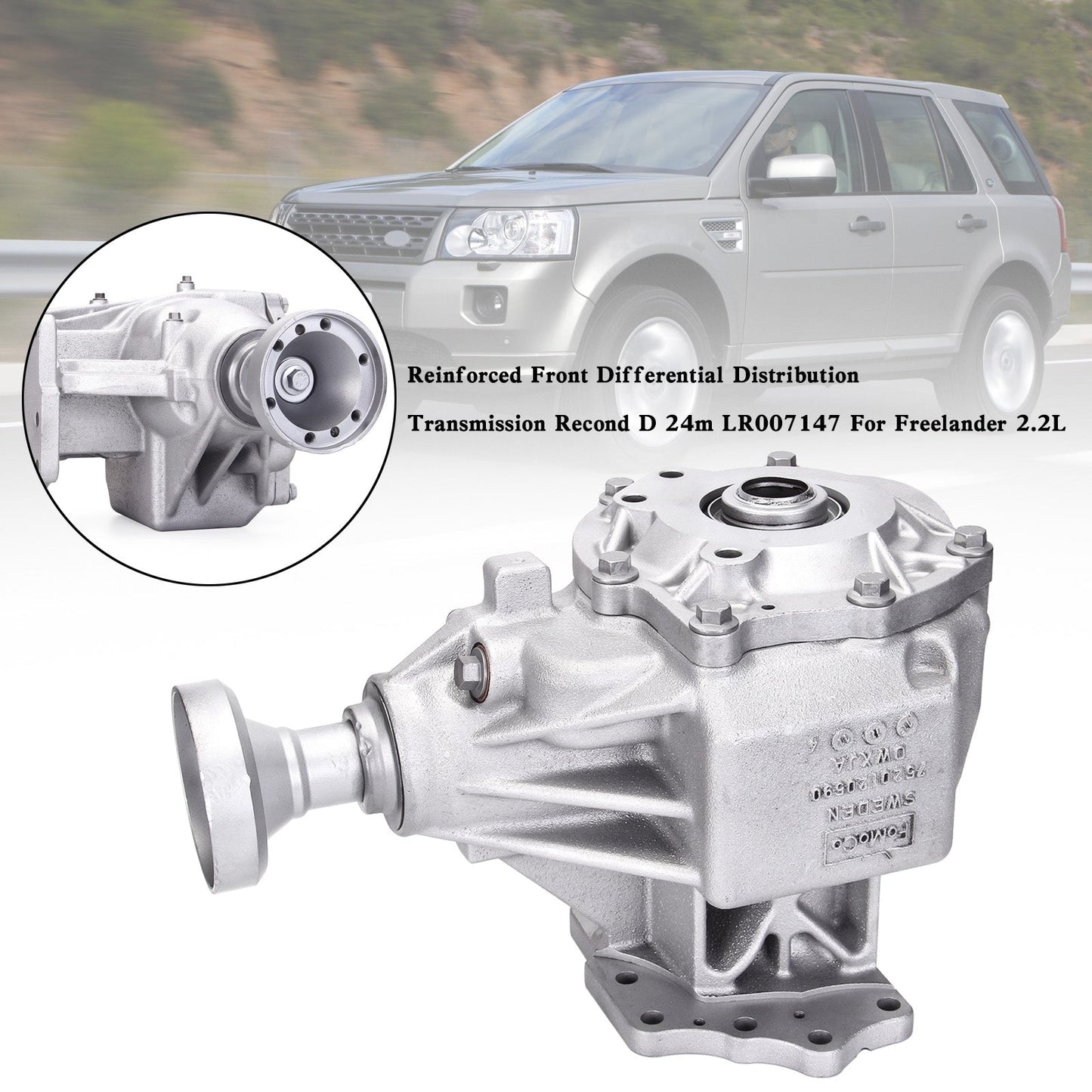 Freelander 2 2007-2015 Trasmissione distribuzione differenziale anteriore LR007147 LR035403 LR040657