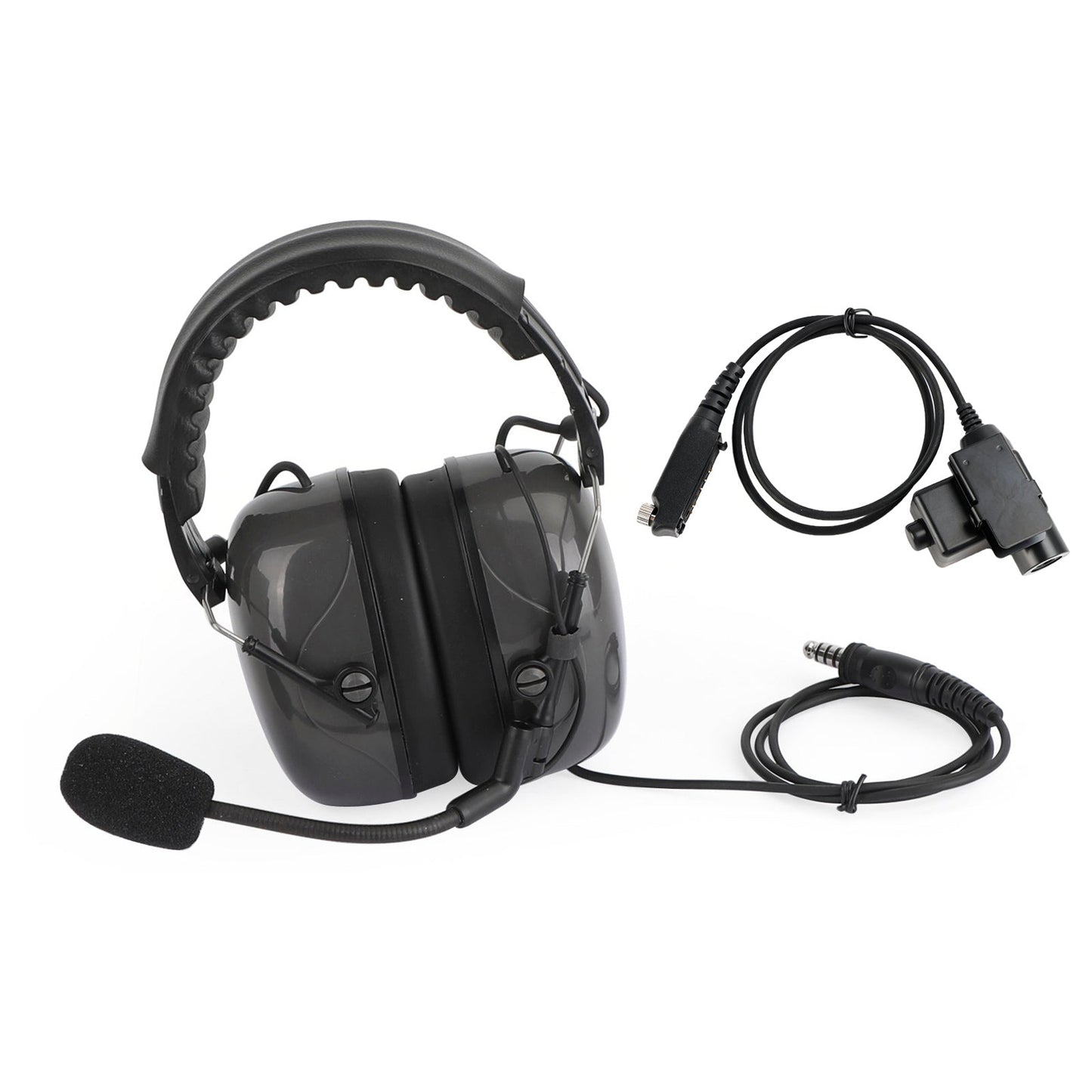 Cuffia regolabile con cancellazione del rumore 7.1-C5 per Sepura STP8000 STP8030 STP8035