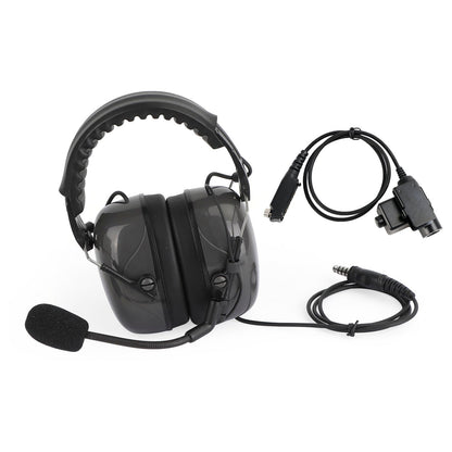Cuffia regolabile con cancellazione del rumore 7.1-C5 per Sepura STP8000 STP8030 STP8035