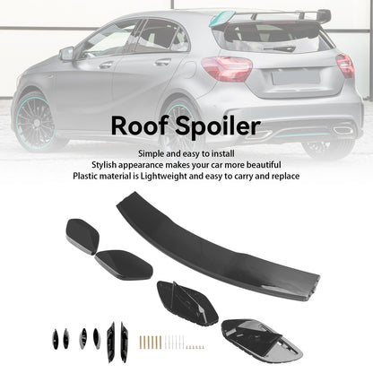 Spoiler per bagagliaio posteriore stile AMG nero lucido per tetto adatto per Mercedes Classe A W177 A45 A35