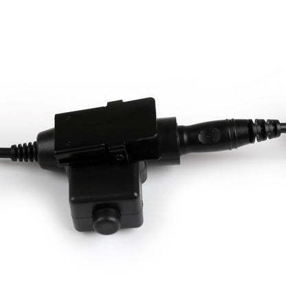 1x HD-02 Z-Tactical Bowman Elite II Cuffie U94 PTT per radio Kenwood BaoFeng