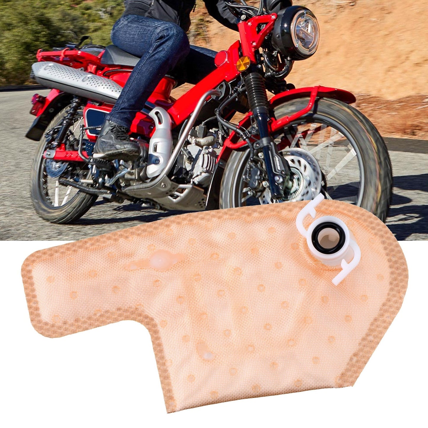 Filtro filtro pompa benzina per Honda SH125 CT125A MSX125 #16707-KZV-T01 Generico