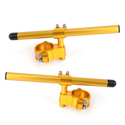 Kit manubrio forcella tubo forcella CNC girevole regolabile universale da 47 mm