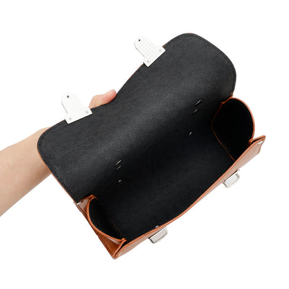 Borsa porta attrezzi per borsa laterale Borsa anteriore addensata per manubrio universale per moto