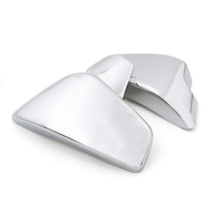 Coperchi laterali batteria in ABS per Honda VT600 Shadow VLX600 Deluxe 1999-2007 Chrome Generico