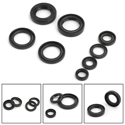 Kit paraolio motore adatto per Yamaha DT125 DT175 MX125 MX175 IT175 YZ125 1974-1983 Generico
