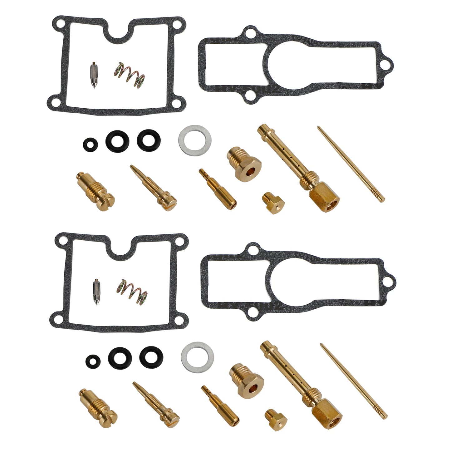 2X 1980-1983 Kit ricostruzione carburatore Kawasaki Z400 KZ400FX KZ550 GPZ550